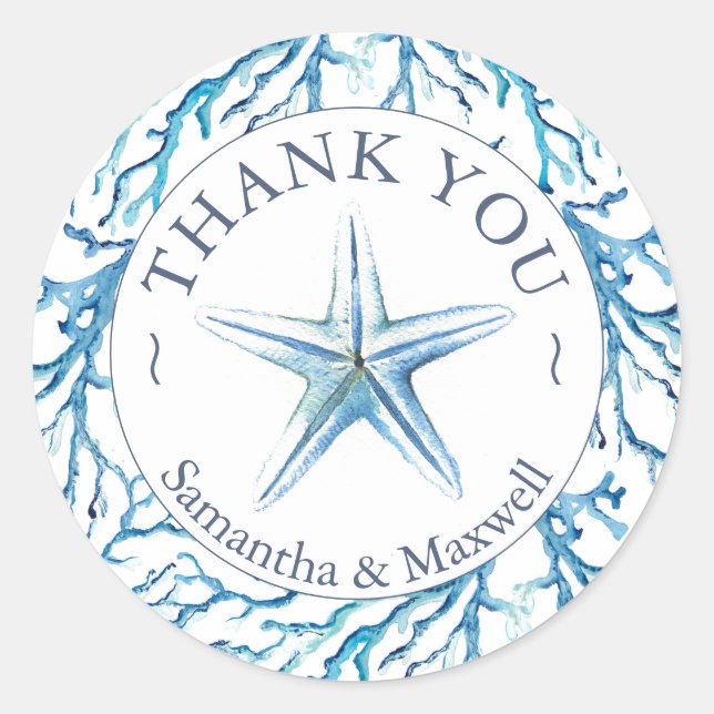 Adesivo Aquarela Sob O Mar (Frente)