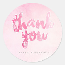 Adesivo Aquarela - Vinhetas de Casamento - Rosa | EDDINHAS