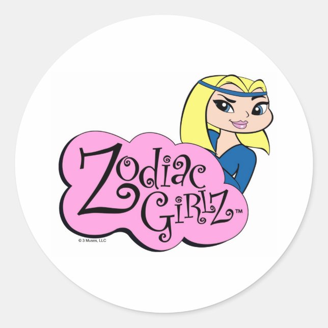 Adesivo Aquarius Stickers (Frente)