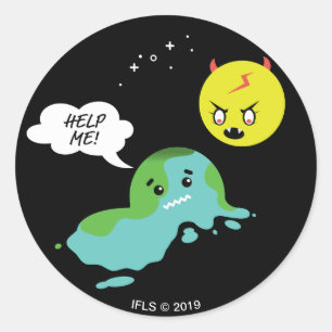 Adesivo Aquecimento global