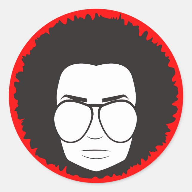 Adesivo aquela cara dos anos 70 (Frente)