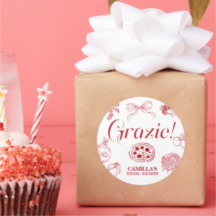 Adesivo Aquele é o Amor Vermelho Bridal grazie