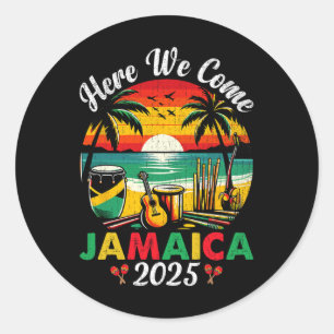 Adesivo Aqui Chegamos Jamaica 2025, Girls Trip Family Summ