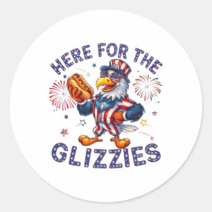 Adesivo Aqui Para A Bandeira Glizzies Hot Dog America