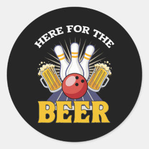 Adesivo Aqui Para A Boliche De Cerveja