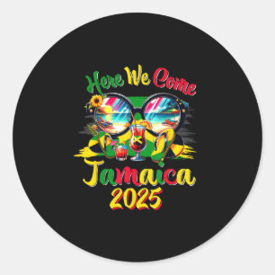 Adesivo Aqui Vamos Nós 2025 Jamaica Viagem de Família Meni