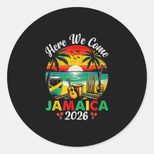 Adesivo Aqui Vamos Nós Jamaica 2026 Viagem de Meninas Famí