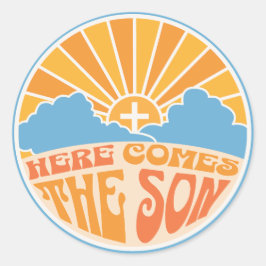 Adesivo Aqui Vem O Filho De Deus (Jesus)