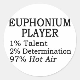 Adesivo Ar quente do jogador do Euphonium