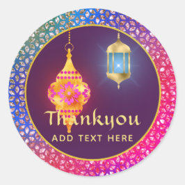 Adesivo Árabe, marroquino, Partido Bollywood Personalizado