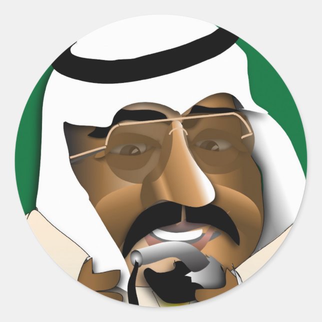 Adesivo Arábia Saudita (Frente)