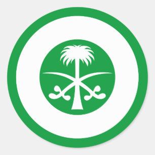 Adesivo Arábia Saudita Roundel