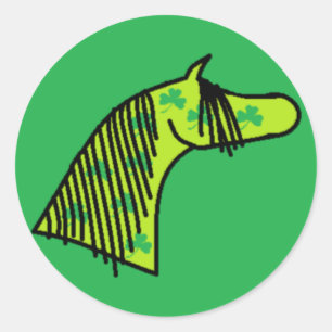 Adesivo Arabian do trevo