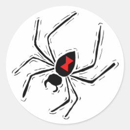 Adesivo Aranha de Viúva Negra