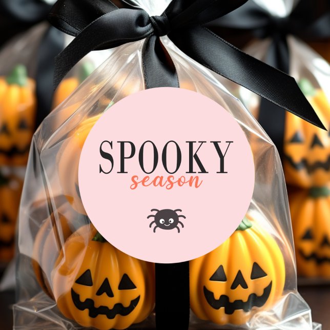 Adesivo Aranha-do-Halloween da Época-Spooky (Criador carregado)