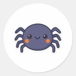 Adesivo Aranha Kawaii Cute