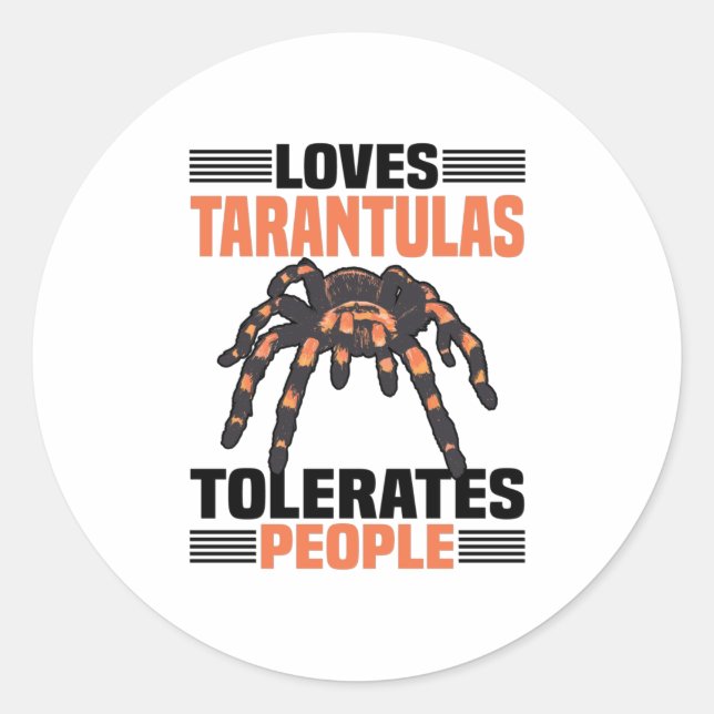 Adesivo Aranha Tarantula | Aranhas-tarântulas dotadas (Frente)