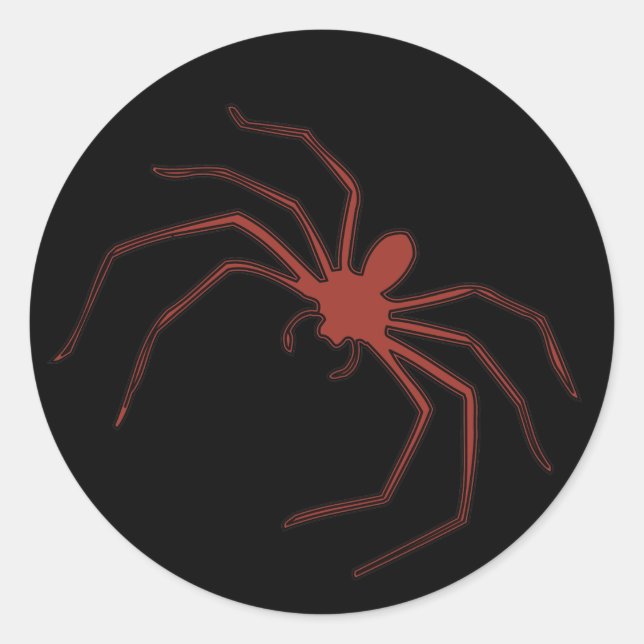 Adesivo Aranha Vermelha (Frente)