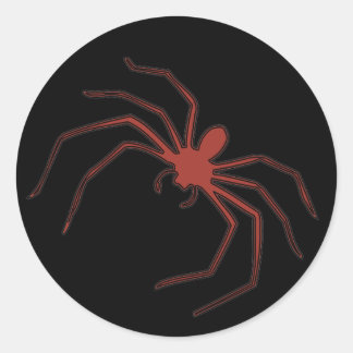 Adesivo Aranha Vermelha