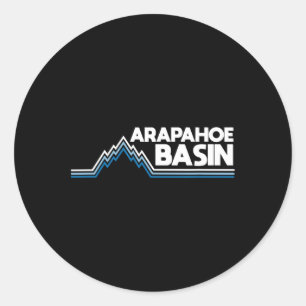 Adesivo Arapahoe Basin Snowboard Skiing Snowboarder