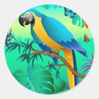 arara-azul e dourada na Amazônia