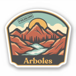 Adesivo Arboles, Colorado
