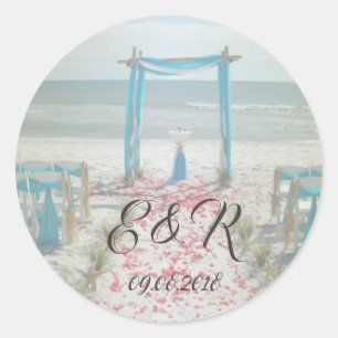 Adesivo Arbusto de Casamento na Praia