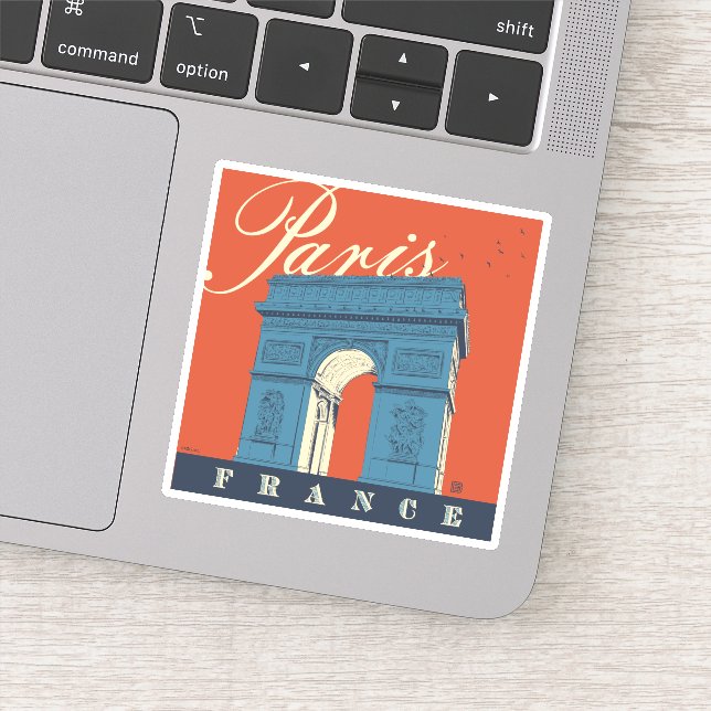 Adesivo Arc de Triomphe | Paris, França (Detalhe)