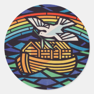 Adesivo Arca de Noé com Espírito Santo