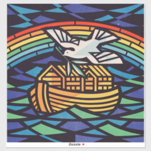 Adesivo Arca de Noé com Espírito Santo