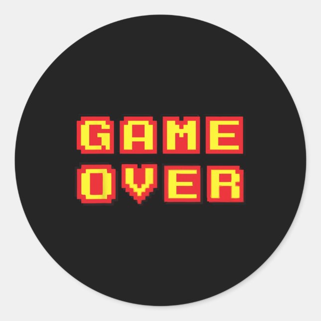 Adesivo Arcade de presentes para jogos com Videos games re (Frente)