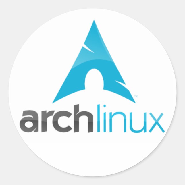 Adesivo arch linux logo (Frente)