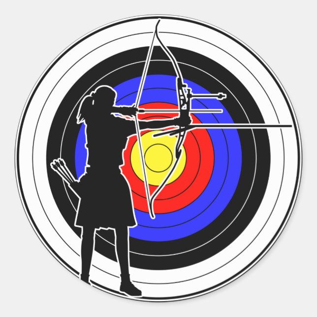 Adesivo Archery & target 02 (Frente)