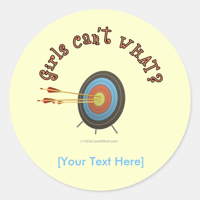 Adesivo Archery Target Bullseye (Frente)