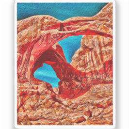 Adesivo Arches Vinyl Sticker