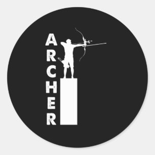 Adesivo Arco Archery Bowman Seta Alvo Atirando Gi