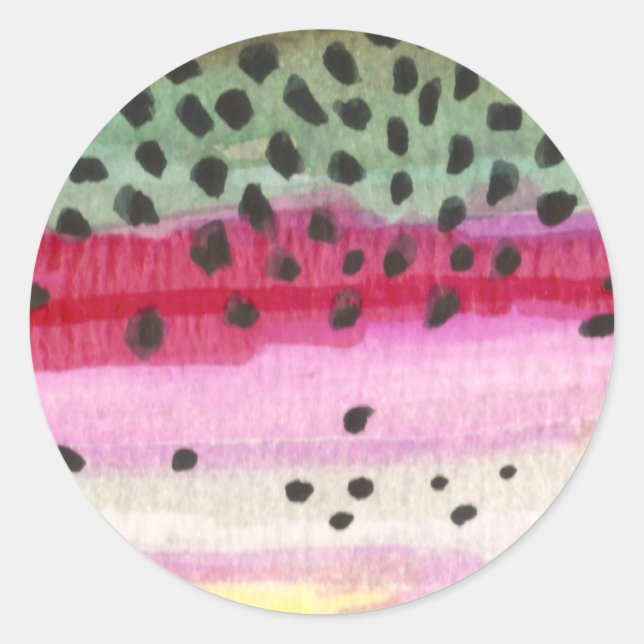 Adesivo Arco Arco-Íris Pescar (Frente)