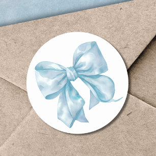 Adesivo Arco Azul Simples para Casamento ou Chá de Bebê