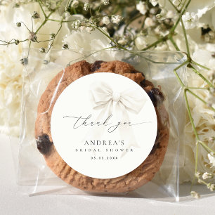 Adesivo Arco Branco Elegante Roteiro de Casamento Agradeci