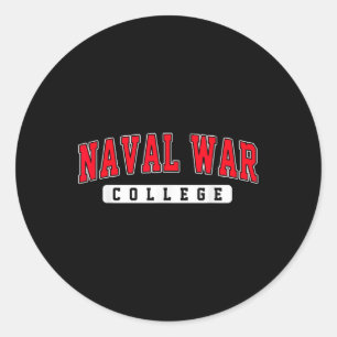 Adesivo Arco Da Faculdade De Guerra Naval Vintage Para Mul