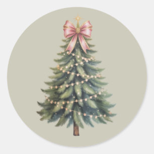 Adesivo Arco de árvore de Natal Coquette Xmas