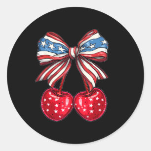 Adesivo Arco de Cherry Patriótico Americano Bandeira 4t
