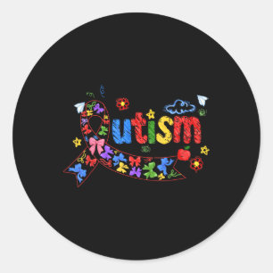 Adesivo Arco de Coquete Autismo Está tudo bem ser diferent