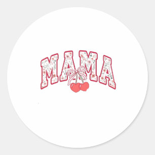 Adesivo Arco de coquete do Dia de as mães Mama est 2025