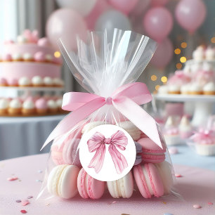 Adesivo Arco de coquete rosa-faísca 1rua