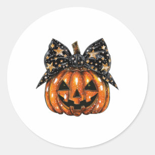 Adesivo Arco de coquetes fofinho Pumpkin Mulheres de Hallo