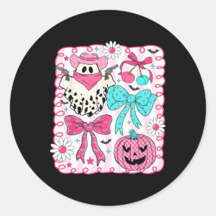 Adesivo Arco de Coquetes Rosa-Fantasma Halloween Western C
