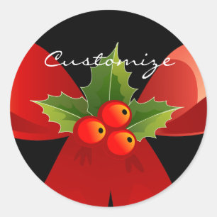 Adesivo Arco de Faixa Vermelha Holly Thunder_Cove