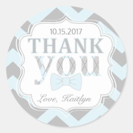 Adesivo Arco de Homem Pequeno Chevron Impressão Obrigado