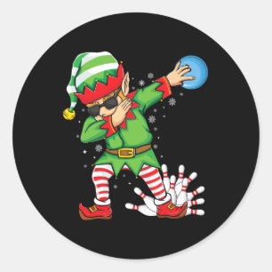 Adesivo Arco De Natal Da Boliche Elf Dabbing Ll E Pins Do 